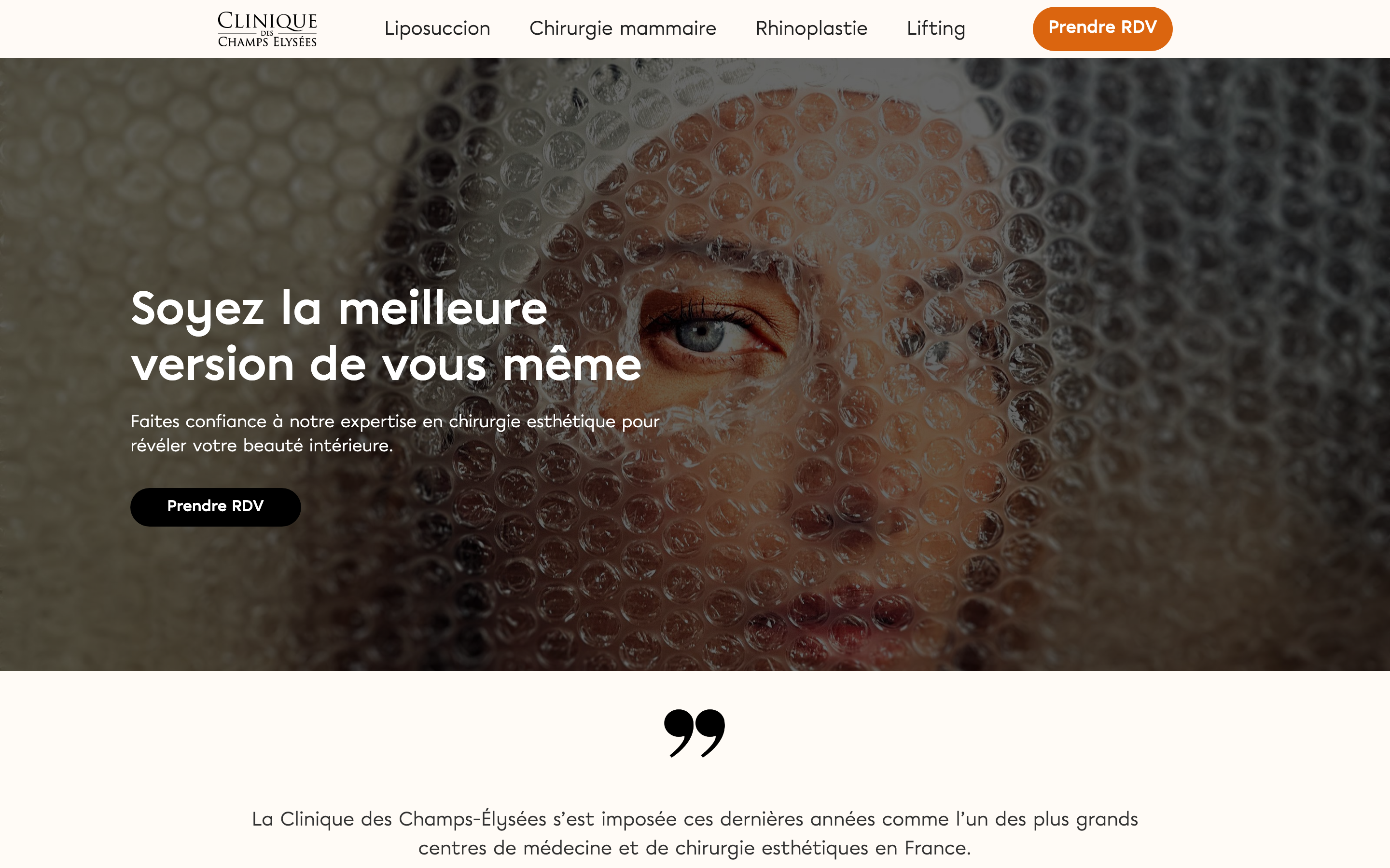 Luxury Aesthetic Clinic Platform