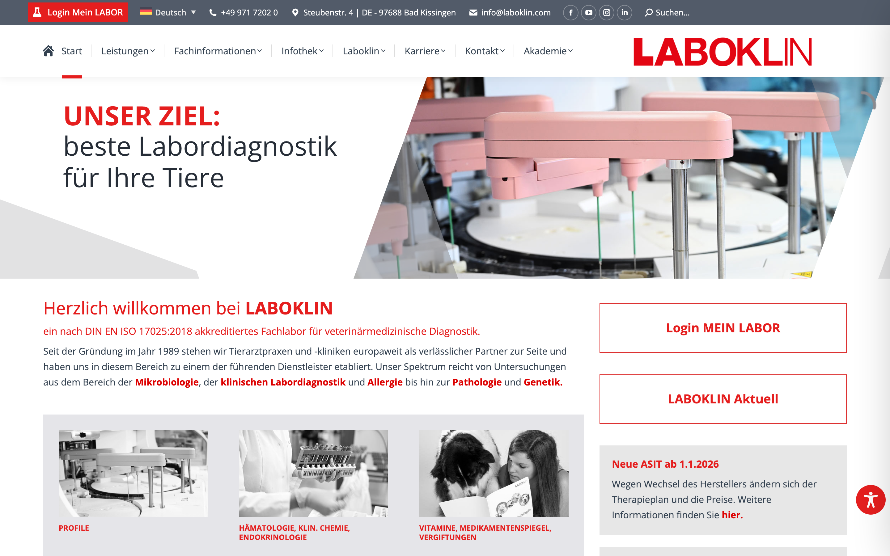 Clinical Laboratory Platform